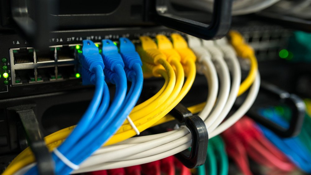 Modern datacenter met servers en technische infrastructuur